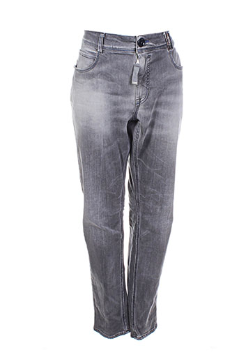 high jeans femme de couleur gris