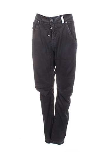 high jeans femme de couleur marron