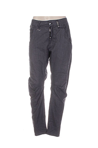 high pantalons femme de couleur gris