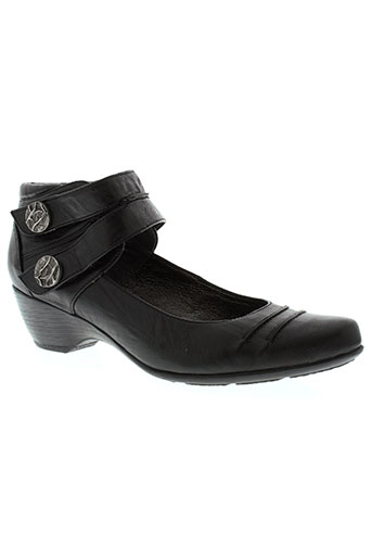fugitive chaussures femme de couleur noir