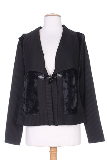 mellem gilets femme de couleur noir