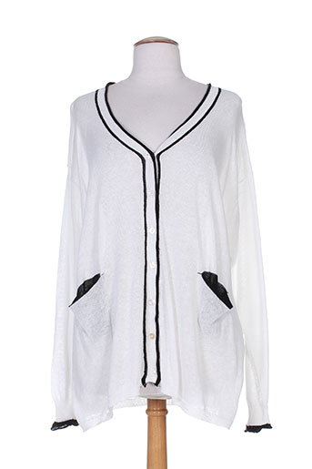 piment rouge gilets femme de couleur blanc