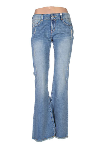 cimarron jeans femme de couleur bleu