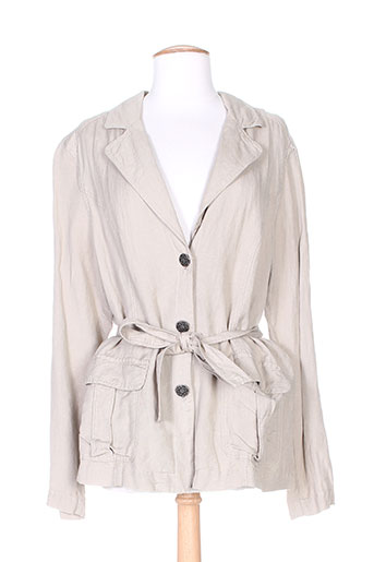 jensen vestes femme de couleur beige