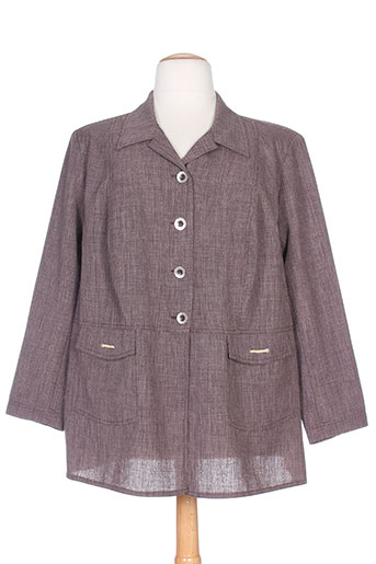 telmail vestes femme de couleur violet