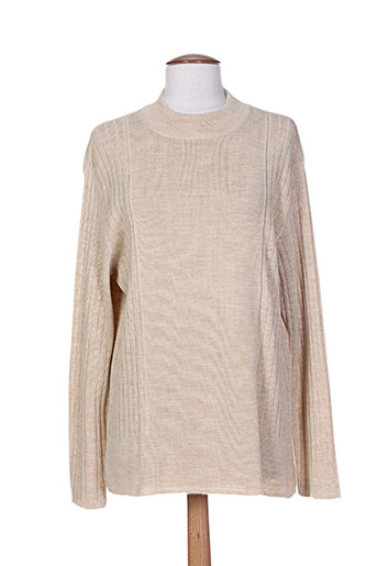 luisa ferri pulls femme de couleur beige