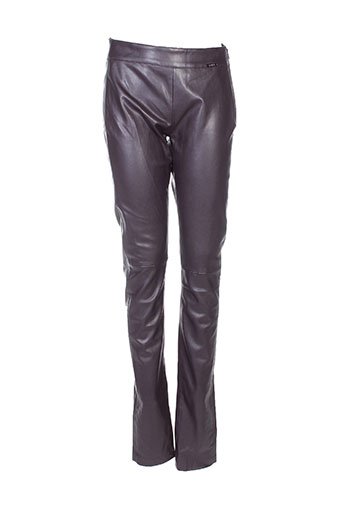 guess pantalons femme de couleur rouge