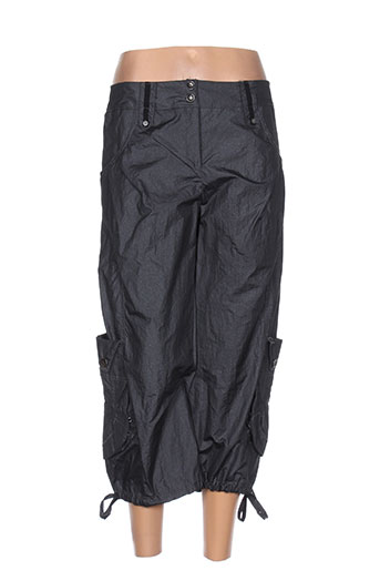 l33 pantacourts femme de couleur gris