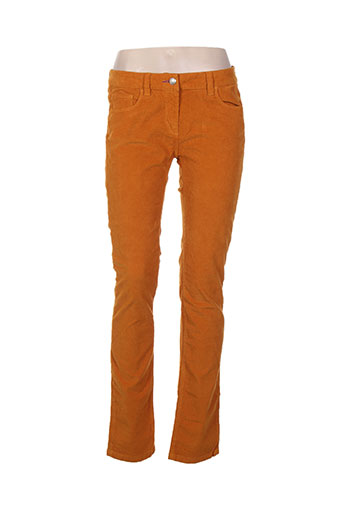 was pantalons femme de couleur jaune