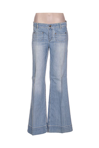 bel air jeans femme de couleur bleu