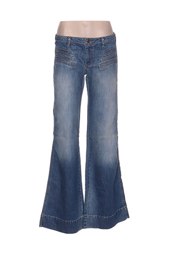 bel air jeans femme de couleur bleu