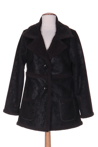 telmail manteaux femme de couleur noir