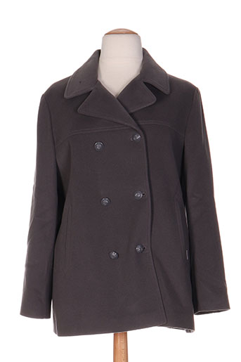 armor lux manteaux femme de couleur gris