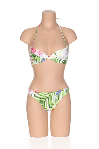 antigel maillots de bain femme de couleur vert