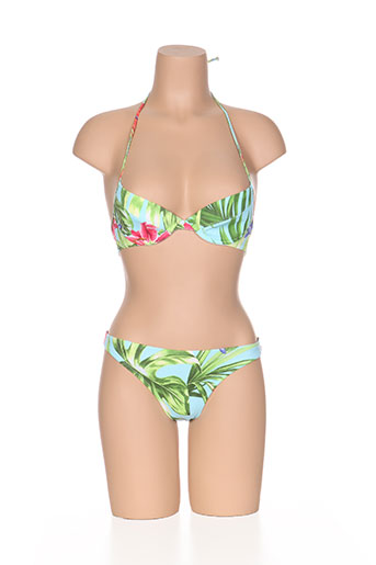 antigel maillots de bain femme de couleur vert