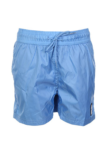 hero seven maillots de bain garçon de couleur bleu