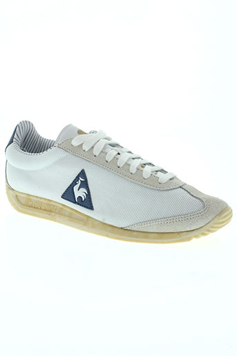 le coq sportif chaussures homme de couleur blanc