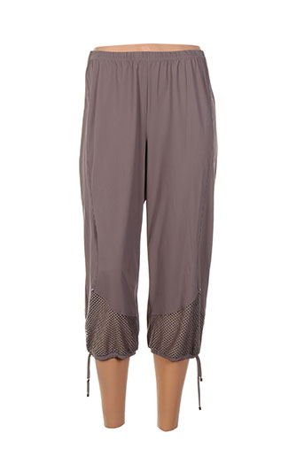 jean delfin pantacourts femme de couleur marron