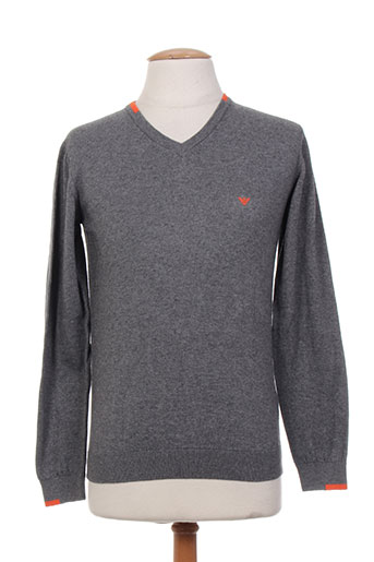 armani pulls garçon de couleur gris