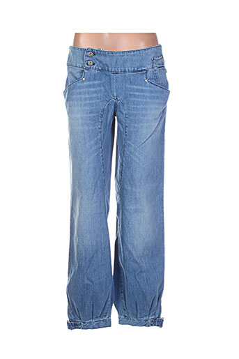 nikita jeans femme de couleur bleu
