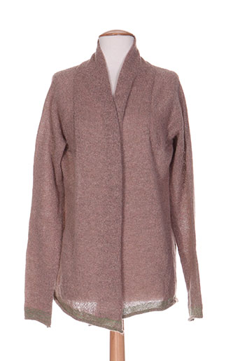 think chic gilets femme de couleur rose