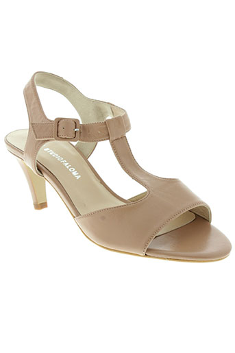studio paloma chaussures femme de couleur beige
