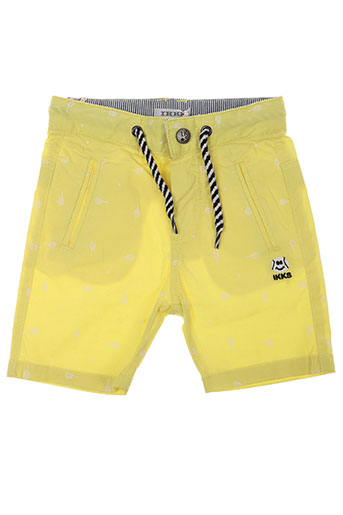 ikks shorts / bermudas garçon de couleur jaune