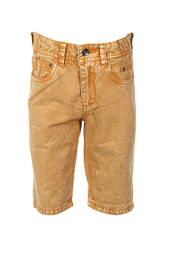garcia shorts / bermudas garçon de couleur jaune