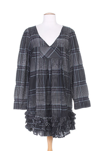 lino factory robes femme de couleur noir