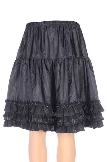 lino factory jupes femme de couleur noir