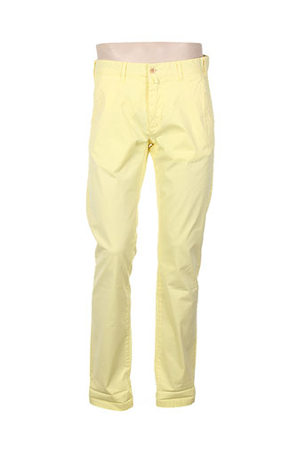 gant pantalons homme de couleur jaune