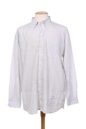 gant chemises homme de couleur gris