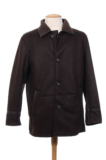 delahaye manteaux homme de couleur marron