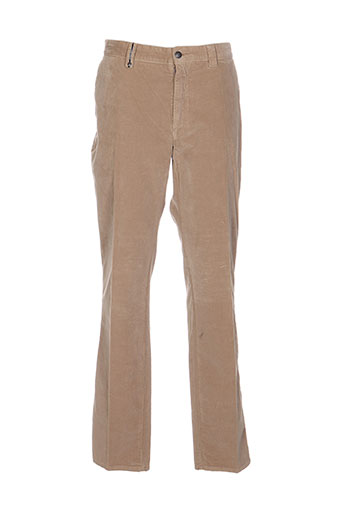 florentino pantalons homme de couleur beige