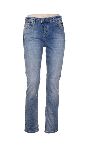 street one jeans femme de couleur bleu