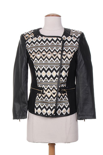 morgan vestes femme de couleur noir
