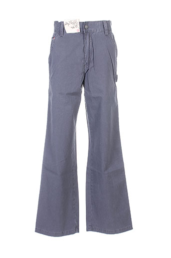 quiksilver pantalons garçon de couleur bleu