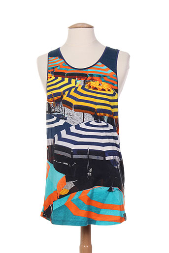 pull in t-shirts / tops homme de couleur bleu