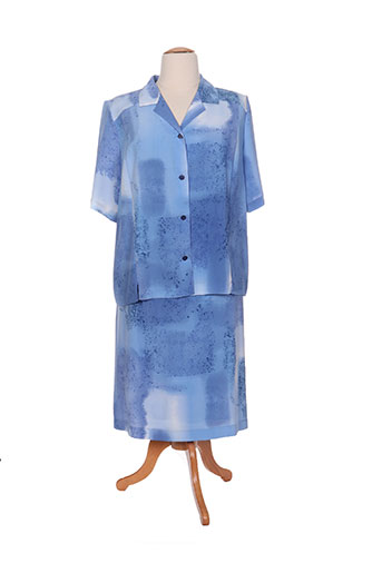 gevana ensemble femme de couleur bleu