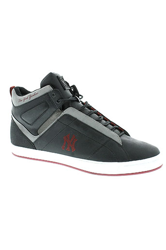 new york yankees chaussures homme de couleur noir