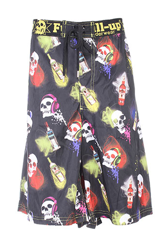 full-up shorts / bermudas homme de couleur noir