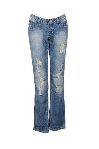 blue rags jeans femme de couleur bleu