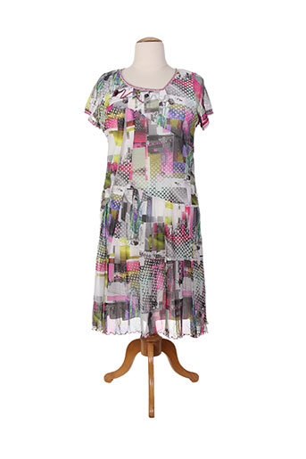 guy dubouis robes femme de couleur gris