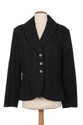 bleu de sym vestes femme de couleur noir