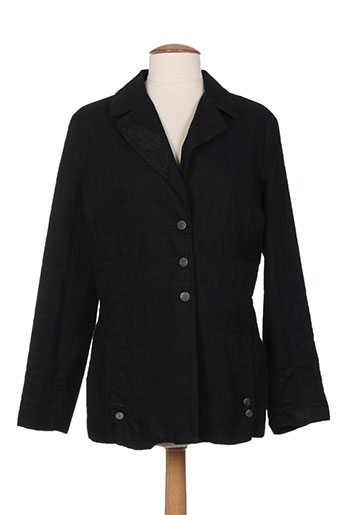 bleu de sym vestes femme de couleur noir