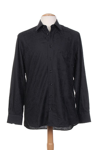 jean chatel chemises homme de couleur noir