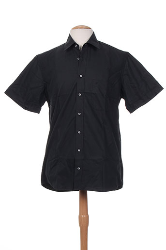 jean chatel chemises homme de couleur noir