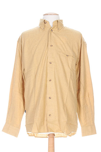 a cause des garçons chemises homme de couleur jaune
