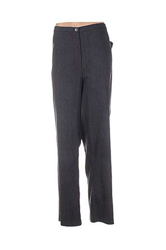 jean gabriel pantalons femme de couleur gris