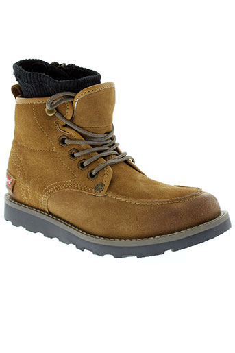 levis chaussures garçon de couleur jaune